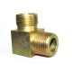 MS Elbow Hydraulic Adapter Male Thread NPT X BSP.
